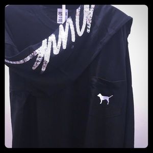 Victoria’s Secret Pink Bling Campus Tee Halloween